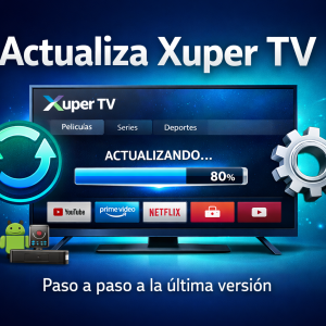كيف تحدّث Xuper TV إلى أحدث إصدار